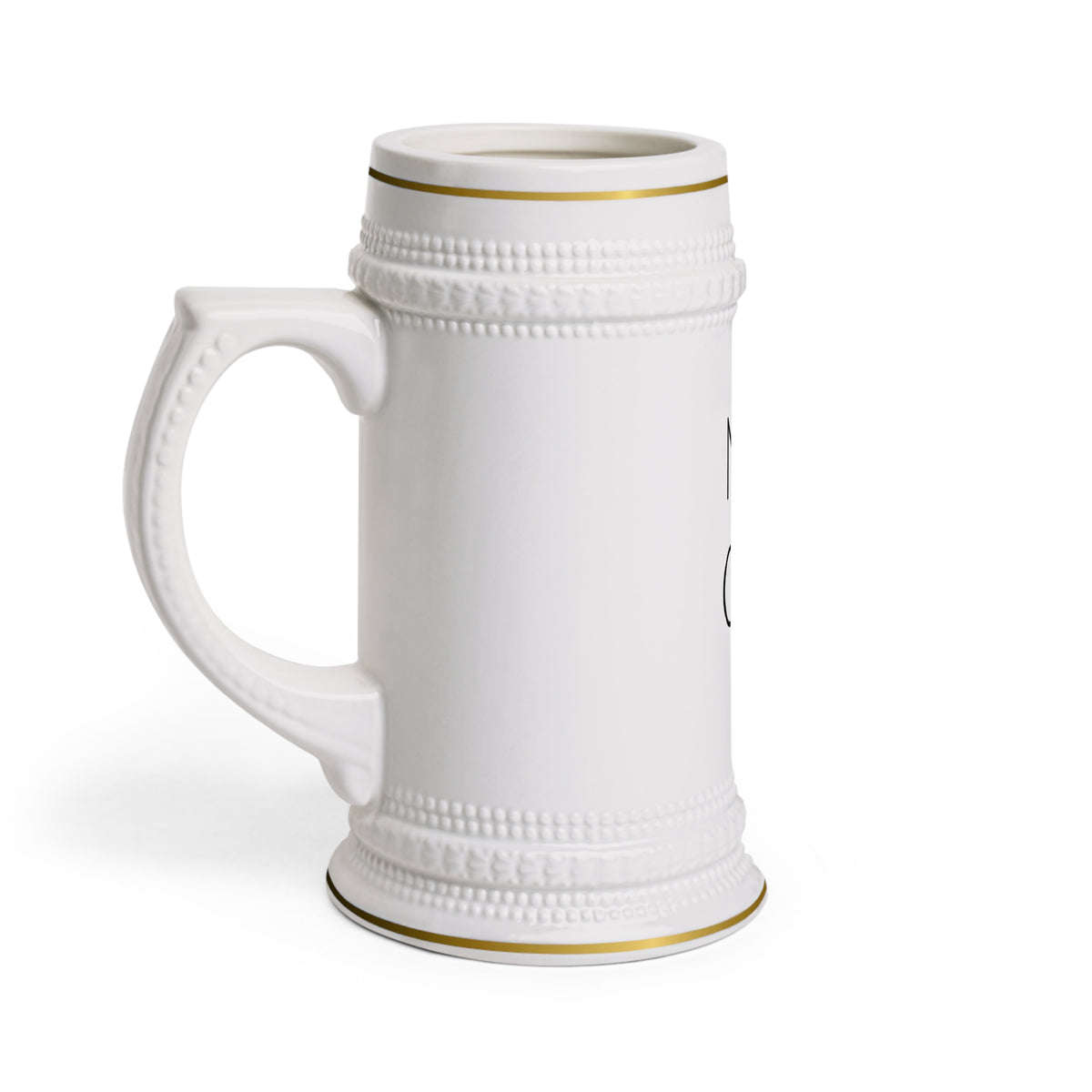 NOT CUM Beer Stein (22oz) – Funny Adult Gag Gift Beer Mug