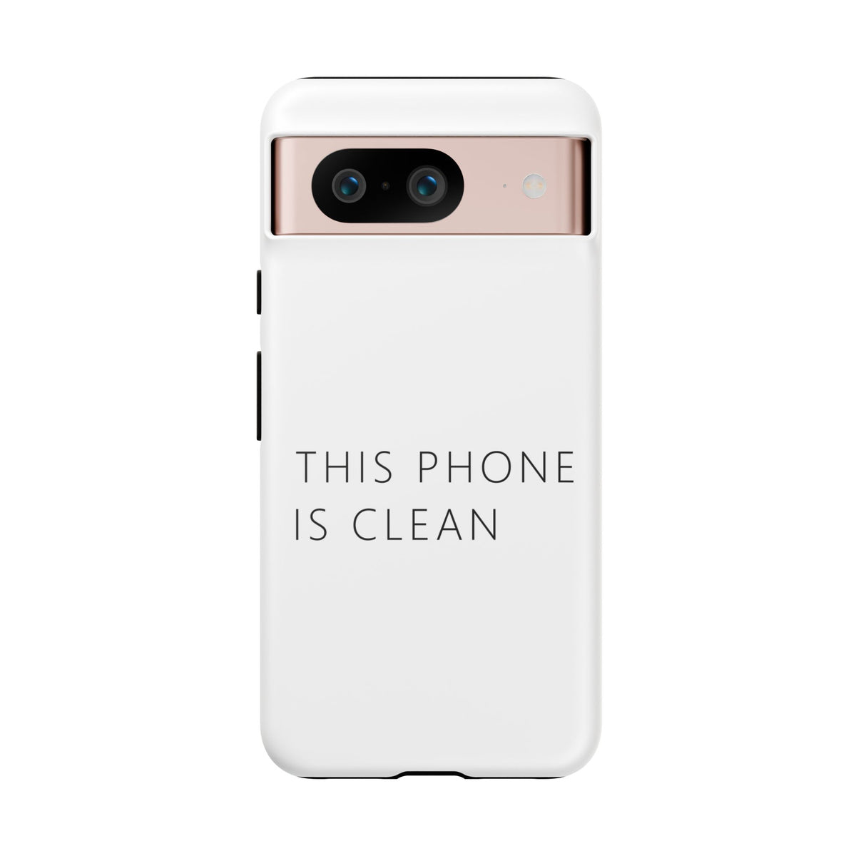 This Phone Is Clean Phone Case – Funny Deadpan Gag Gift Phone Case