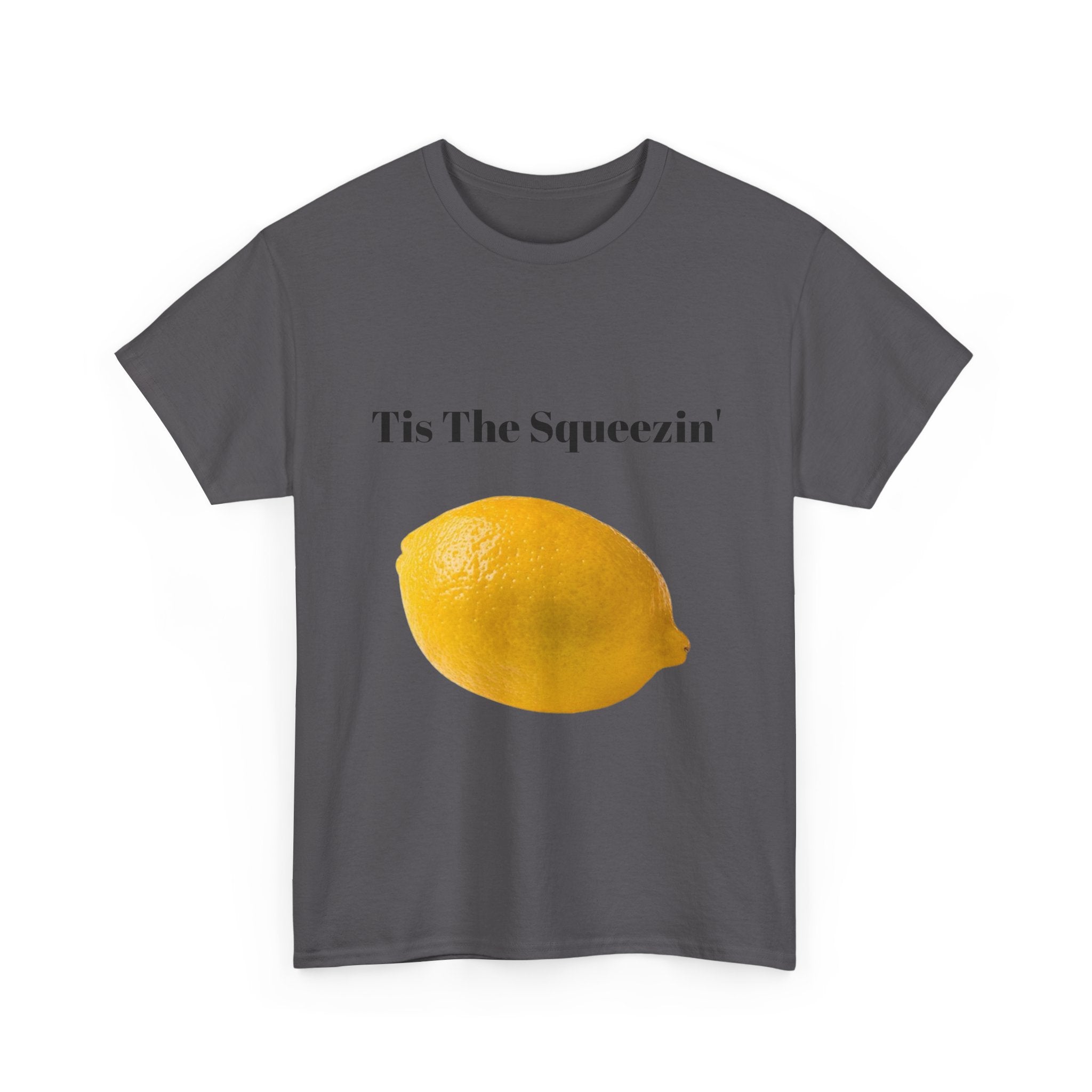 Tis The Squeezin' - Funny Christmas Lemon Pun T-Shirt