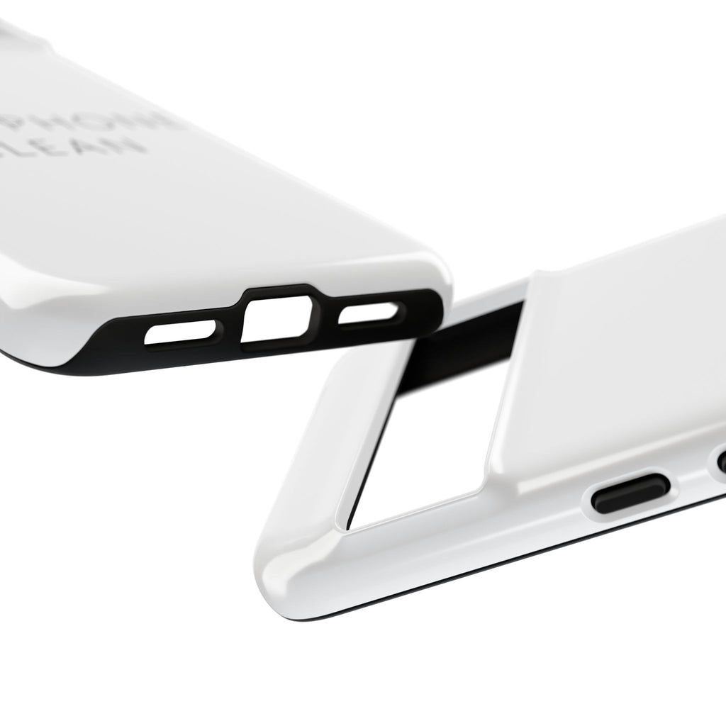 This Phone Is Clean Phone Case – Funny Deadpan Gag Gift Phone Case