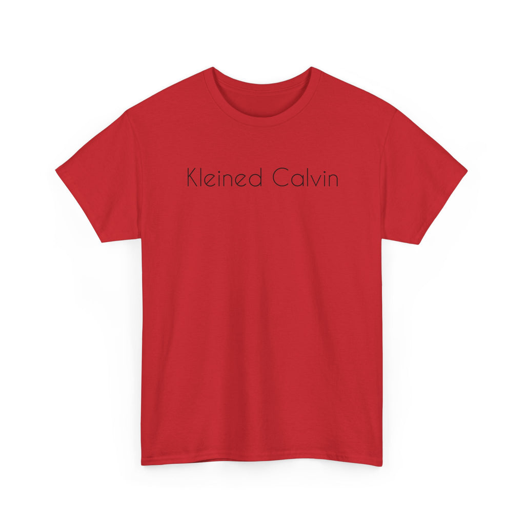 Kleined Calvin Parody Graphic Tee - Funny Heavy Cotton Streetwear Shirt