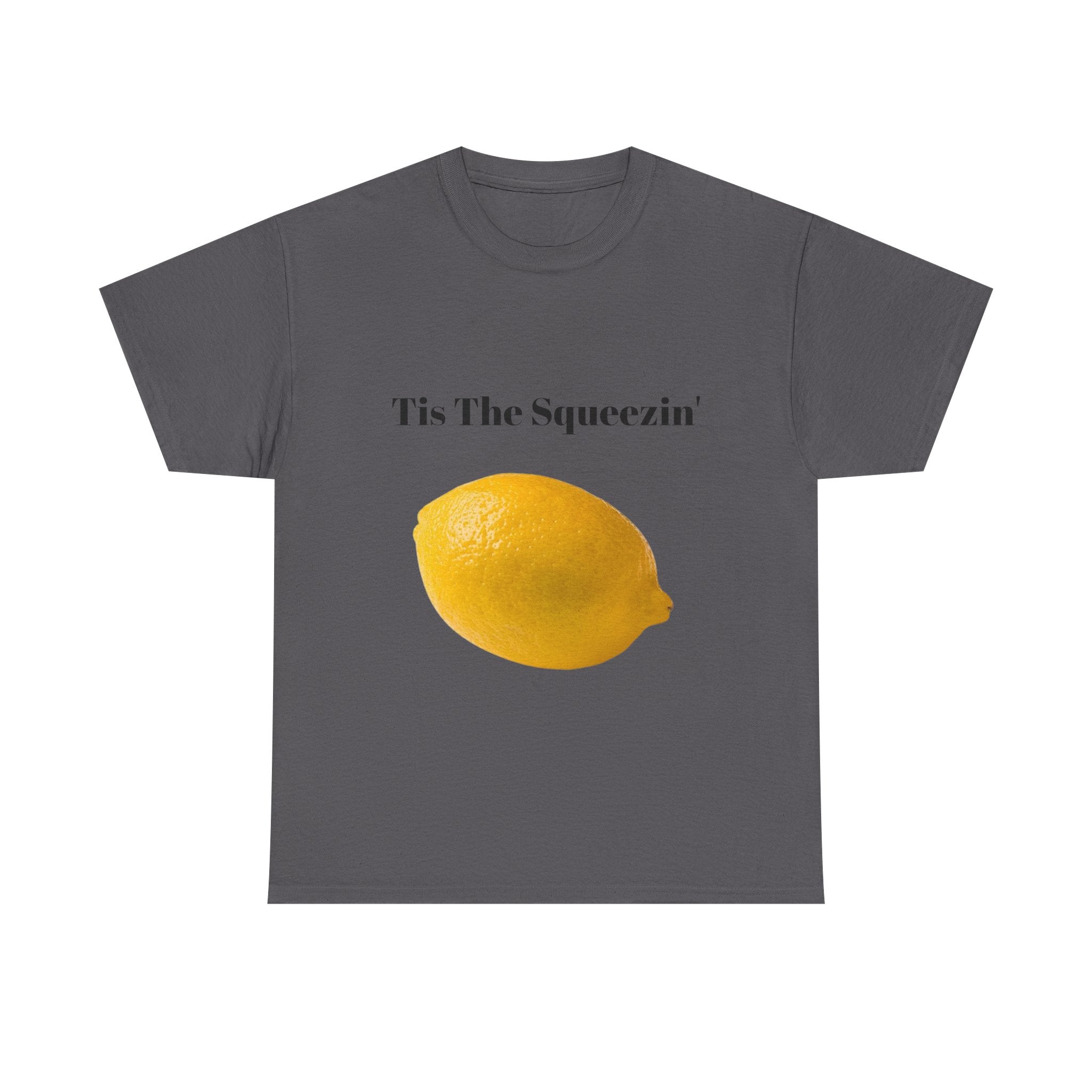 Tis The Squeezin' - Funny Christmas Lemon Pun T-Shirt