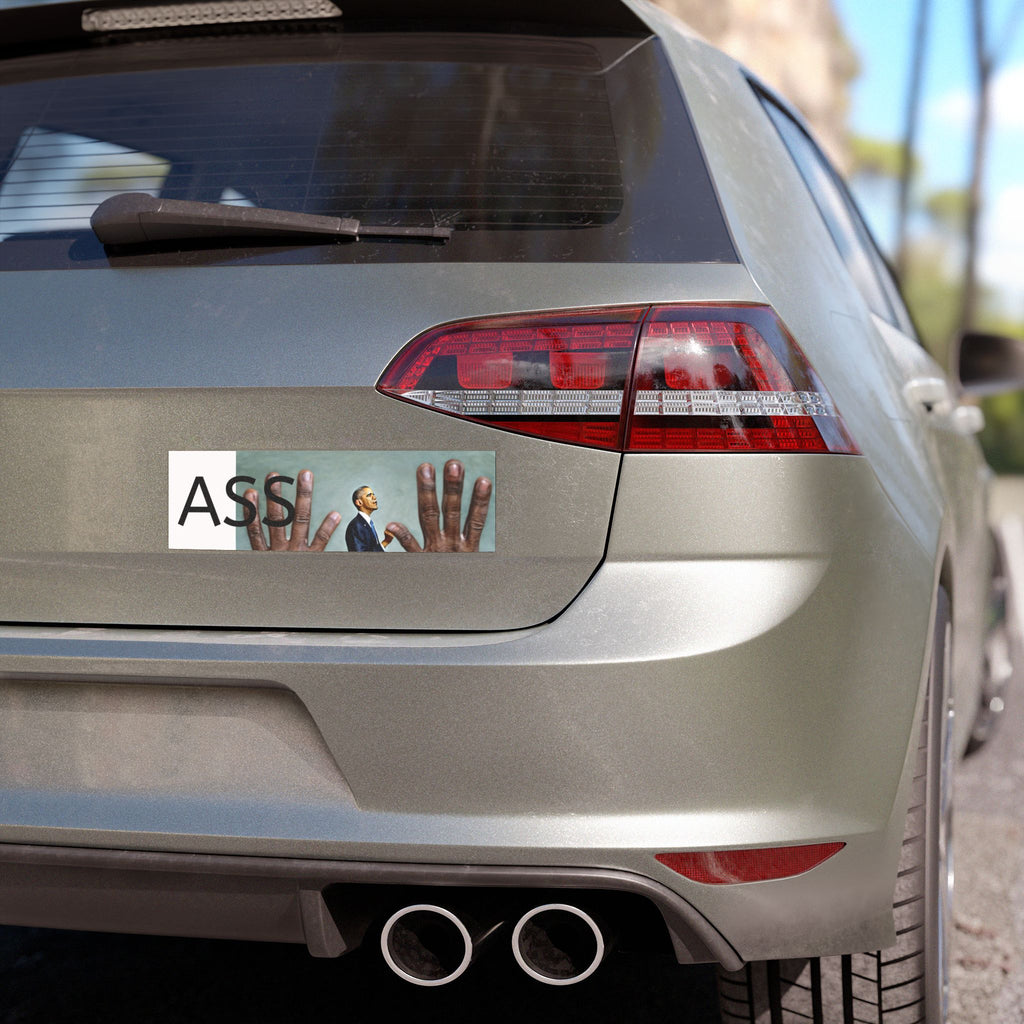 ASS Car Magnet - Funny Novelty Bumper Magnet for Cars, Trucks & More