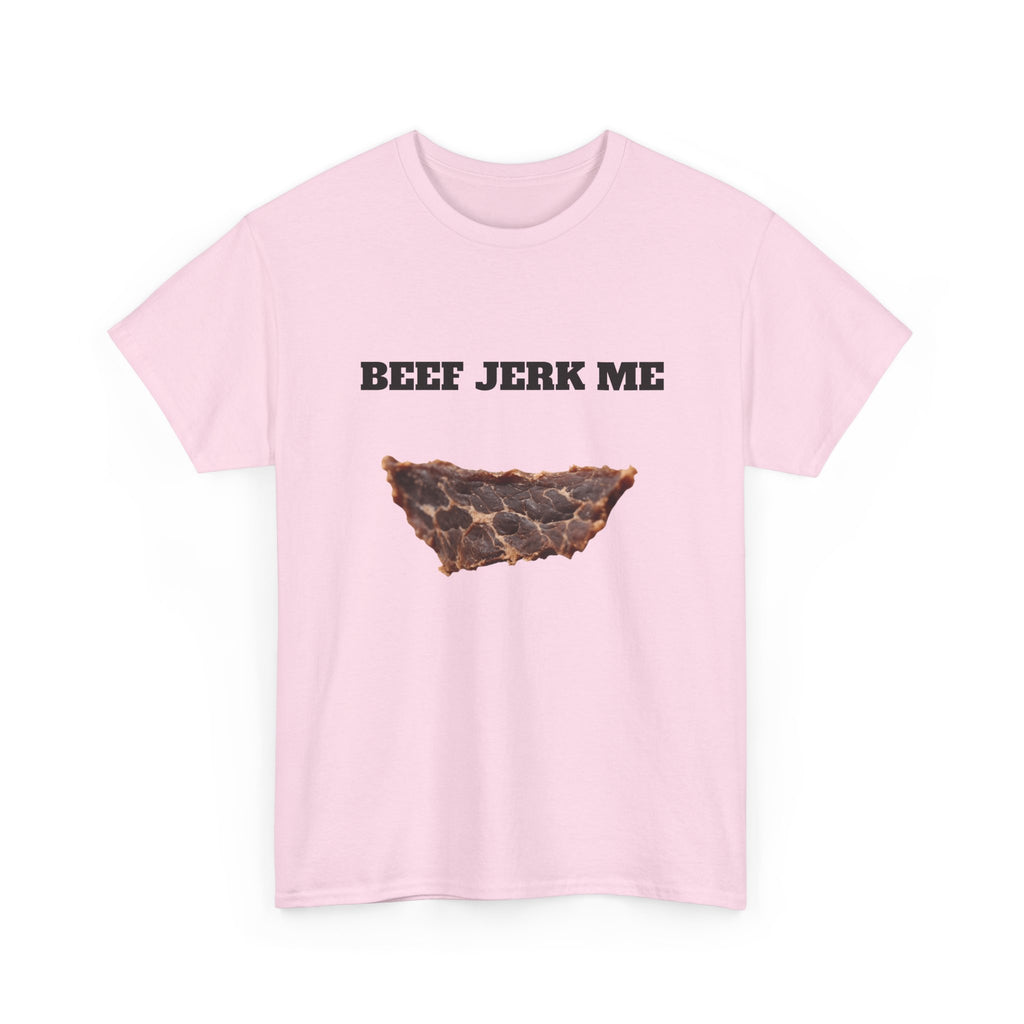 Beef Jerk Me T-Shirt - Funny Meat Pun Graphic Tee