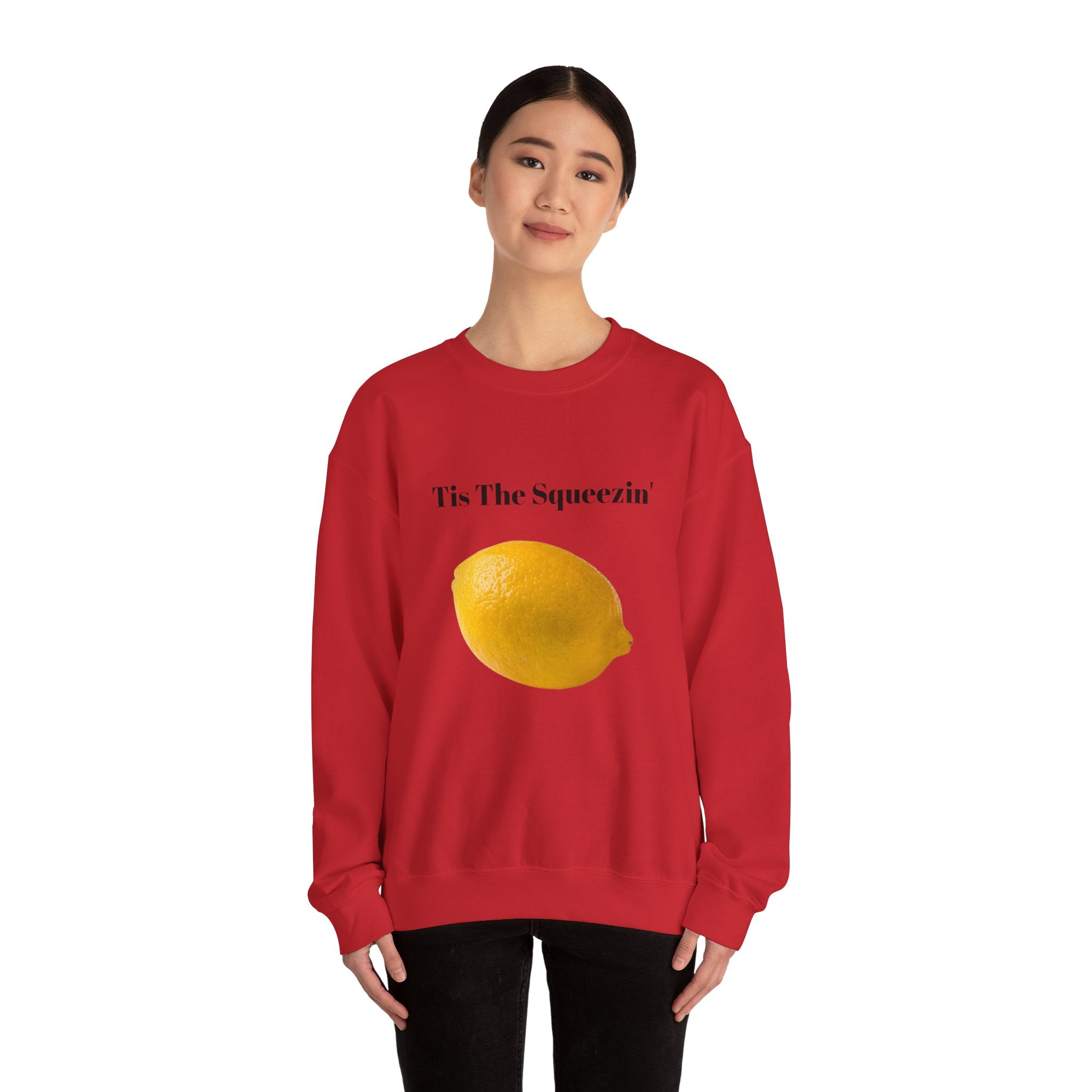 Tis The Squeezin' Sweatshirt– Funny Meme Sweatshirt