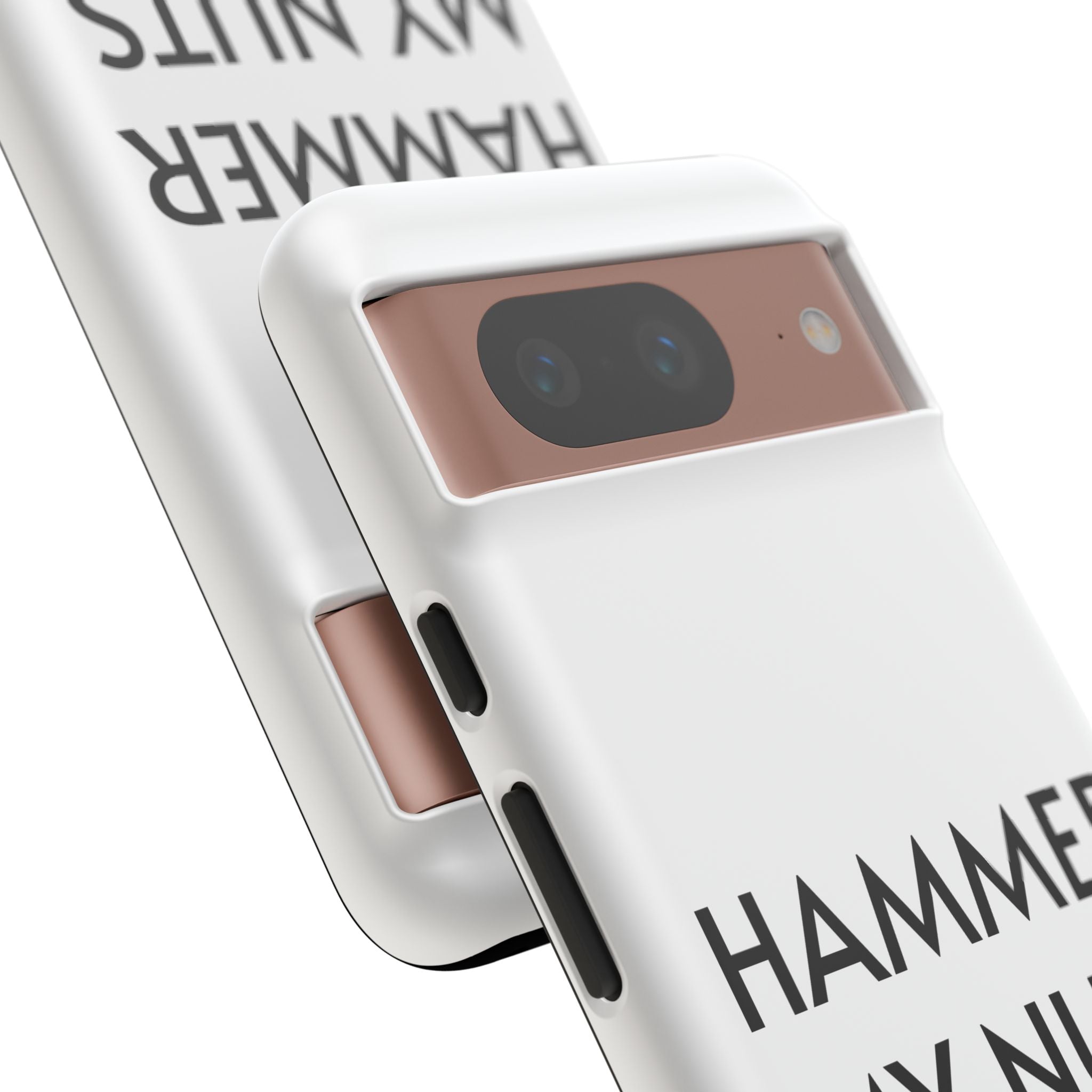 Hammer My Nuts Shock-Proof Phone Case – Funny Meme Protective Cover