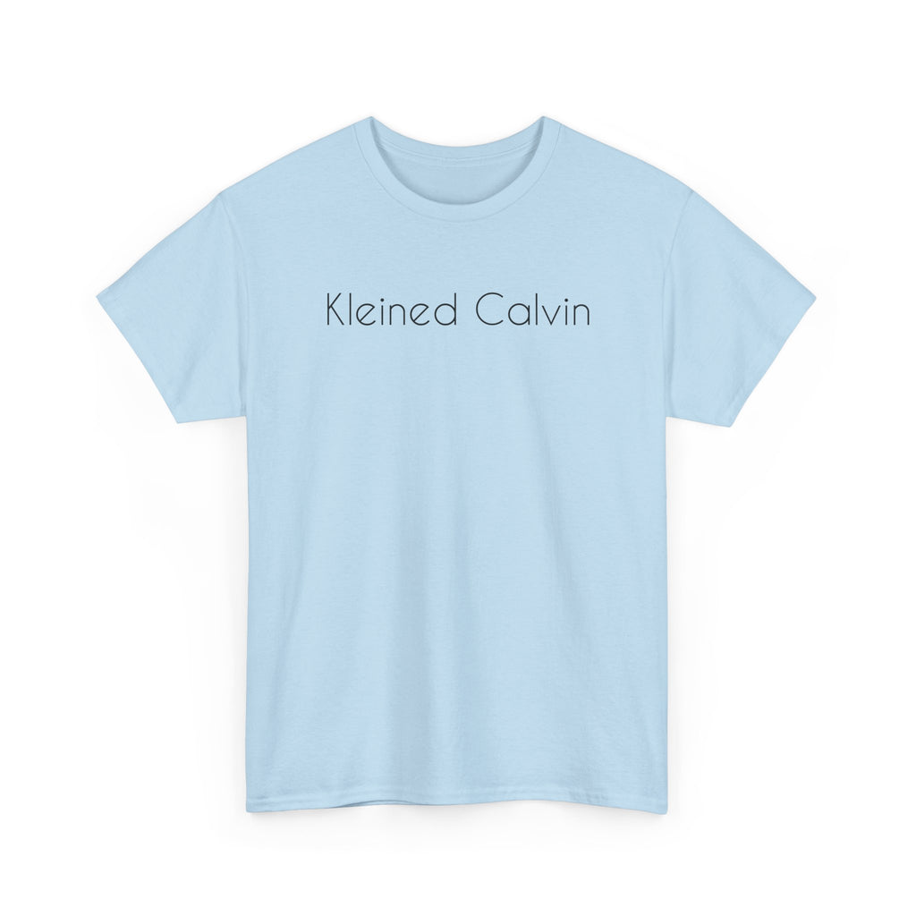 Kleined Calvin Parody Graphic Tee - Funny Heavy Cotton Streetwear Shirt