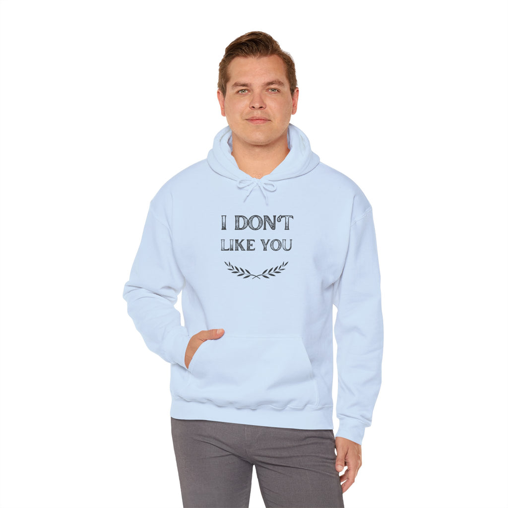 I Don't Like You Hoodie