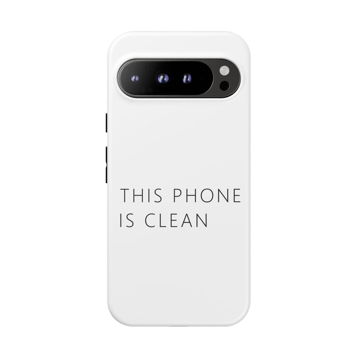 This Phone Is Clean Phone Case – Funny Deadpan Gag Gift Phone Case