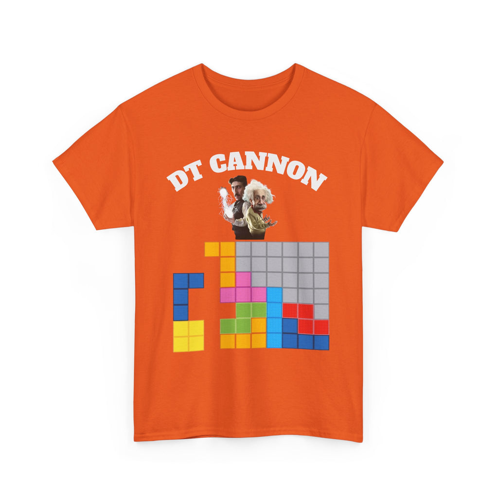 DT Cannon T-Shirt - Funny TETRIS Einstein Tee