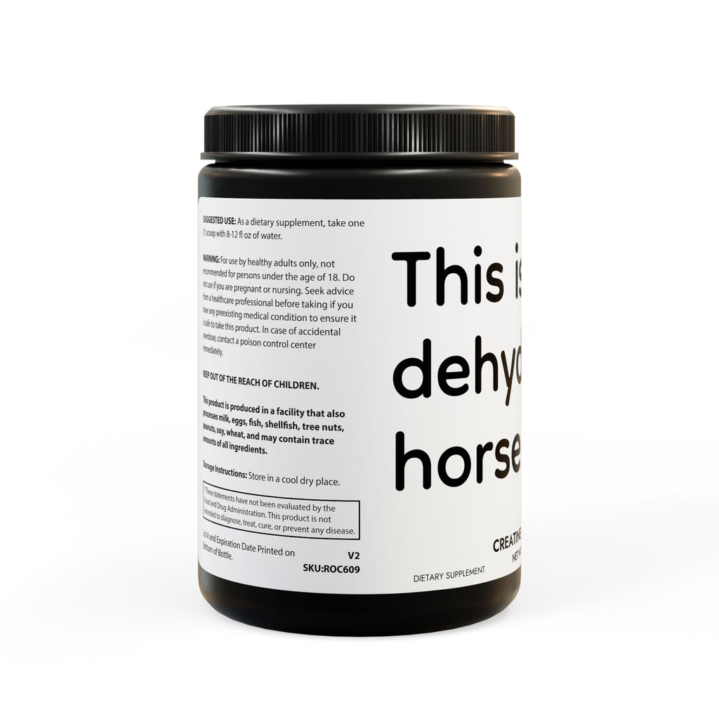 Horse Cu- I Mean Creatine! Premium Creatine Monohydrate Supplement for Performance & Recovery