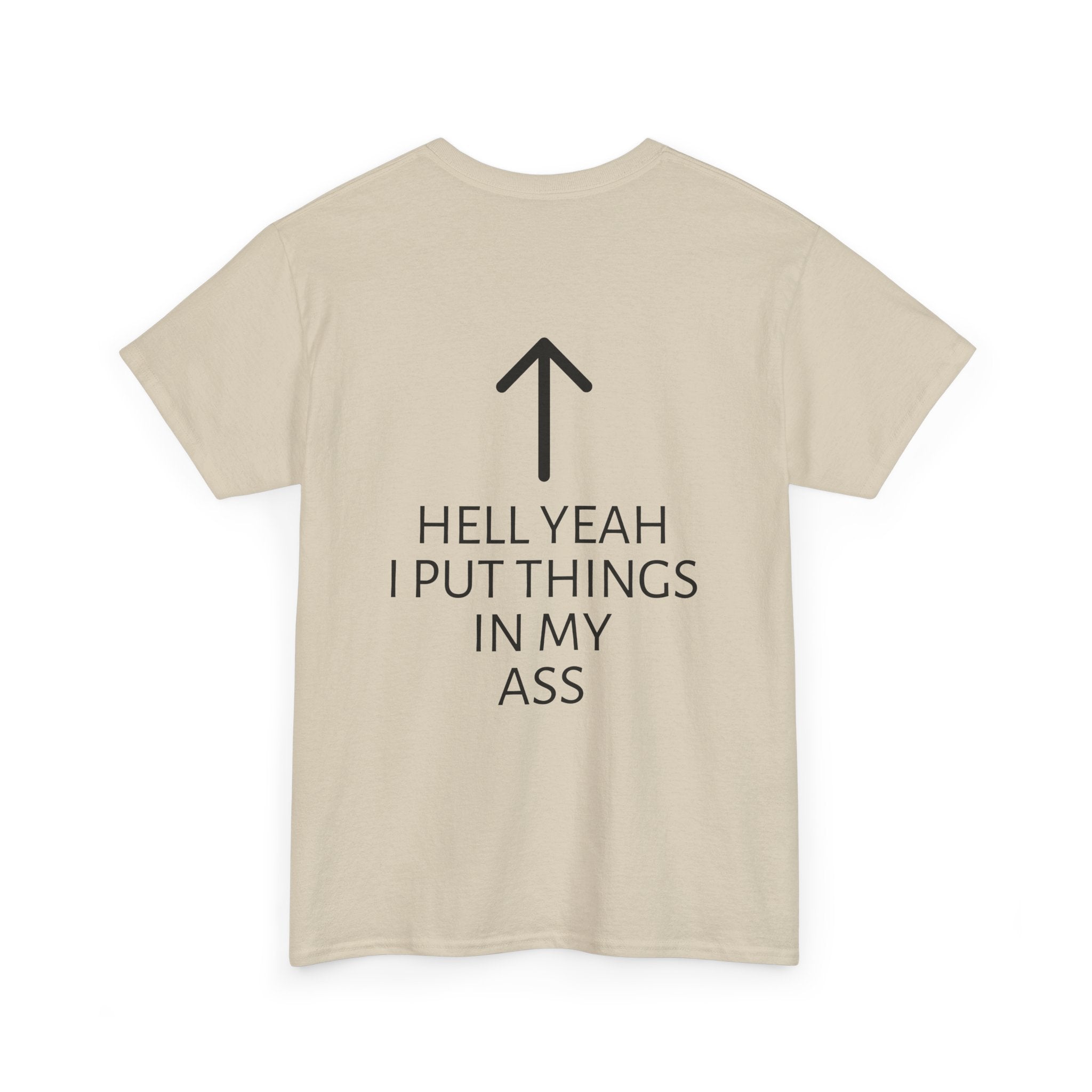 HYIPTIMA Heavy Cotton Graphic T-Shirt - Bold Humor Statement Tee