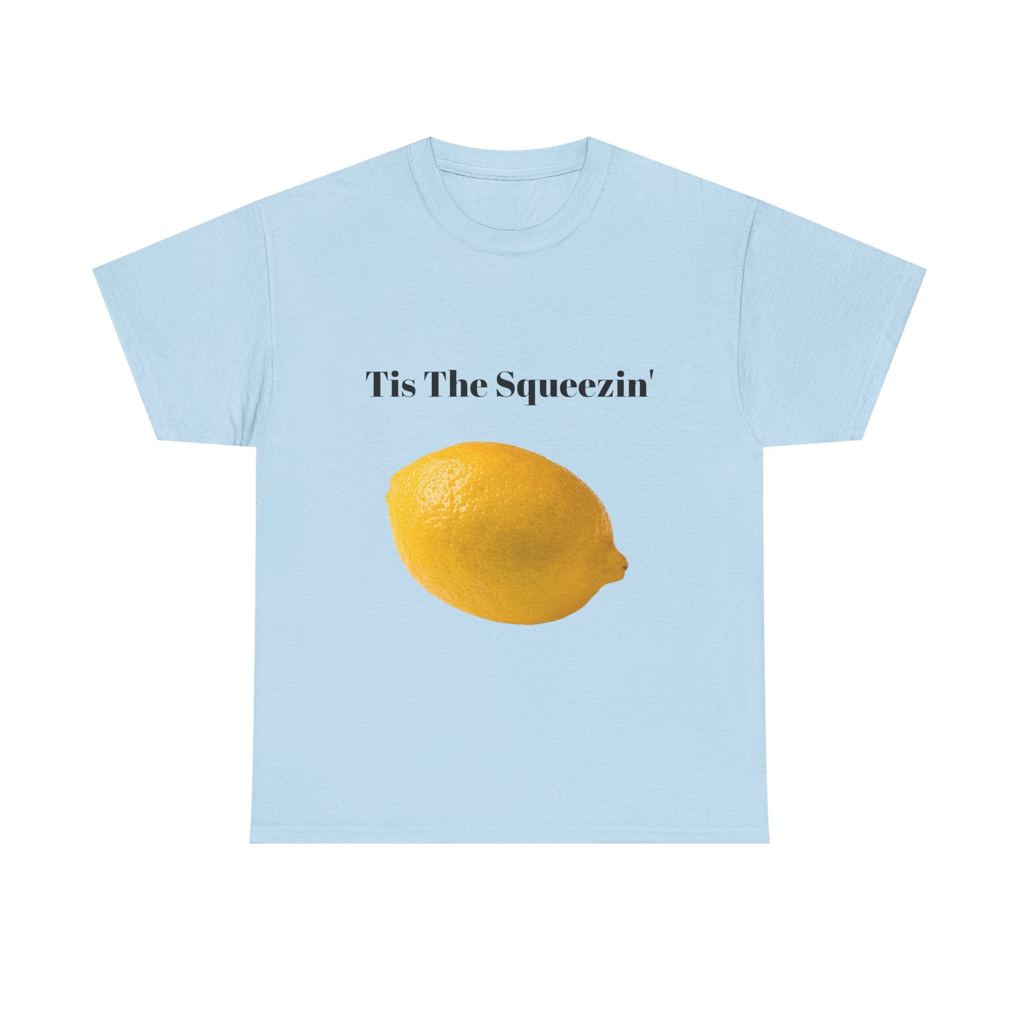 Tis The Squeezin' - Funny Christmas Lemon Pun T-Shirt