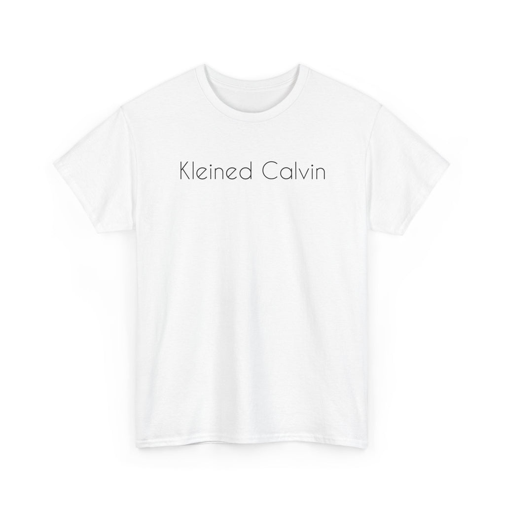 Kleined Calvin Parody Graphic Tee - Funny Heavy Cotton Streetwear Shirt