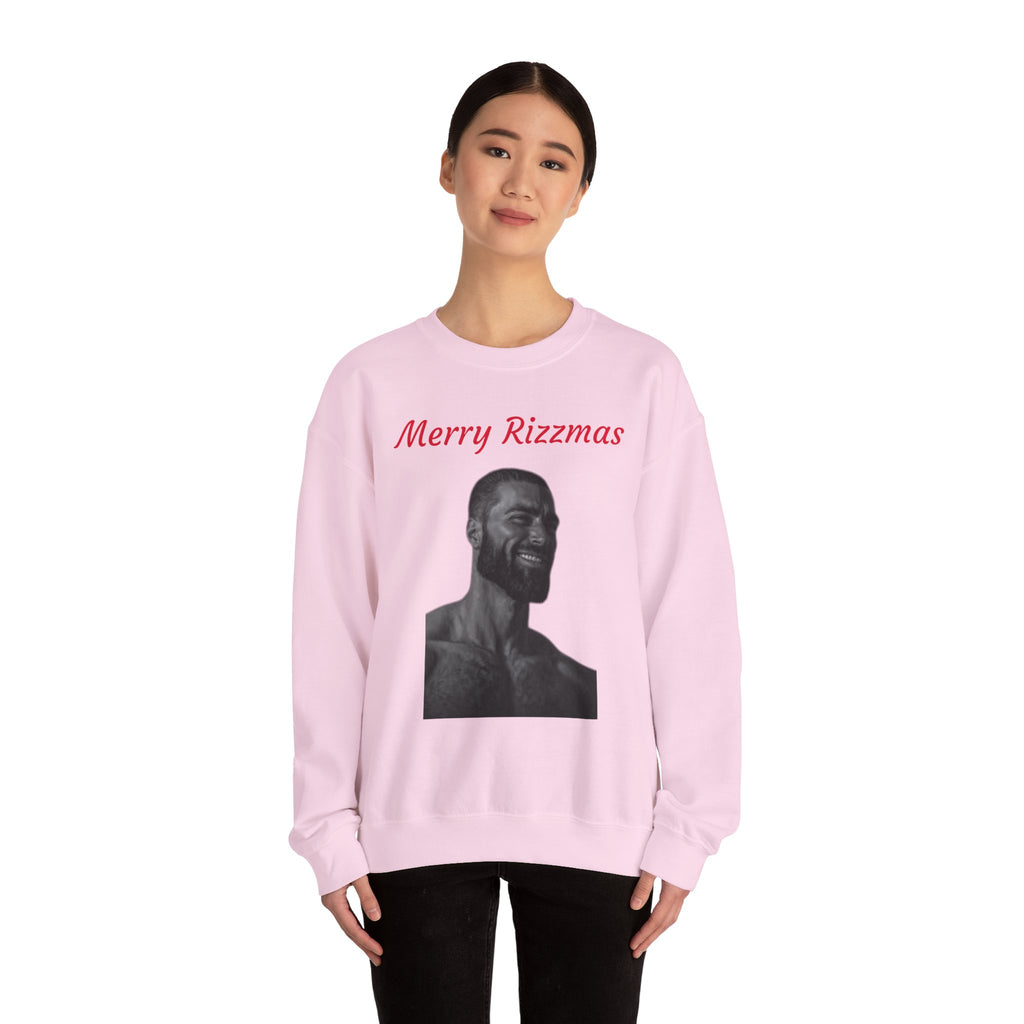 Merry Rizzmas Sweatshirt– Funny Meme Sweatshirt