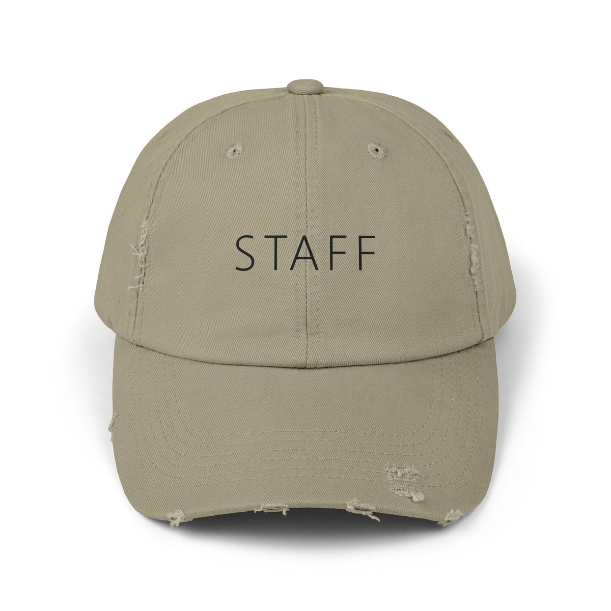 Staff Hat – Funny Deadpan Gag Gift Distressed Dad Hat
