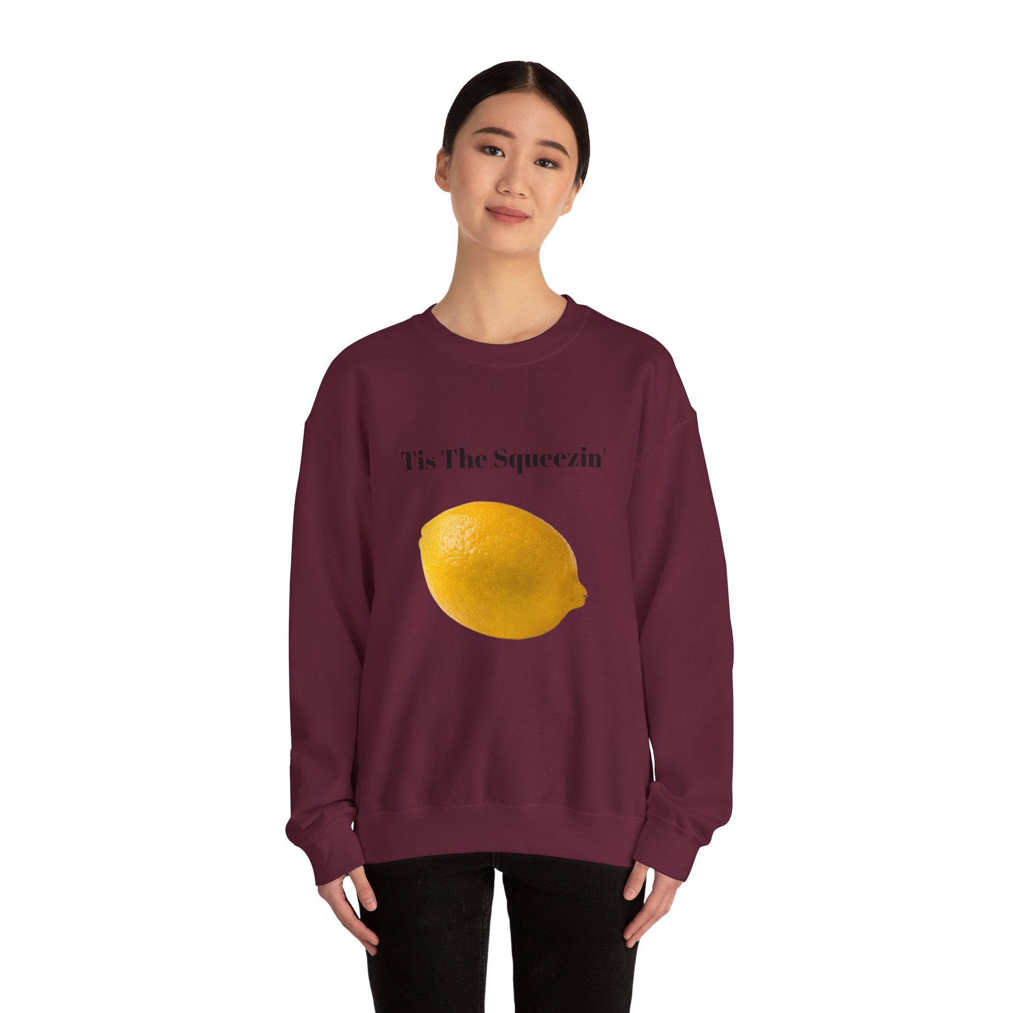 Tis The Squeezin' Sweatshirt– Funny Meme Sweatshirt