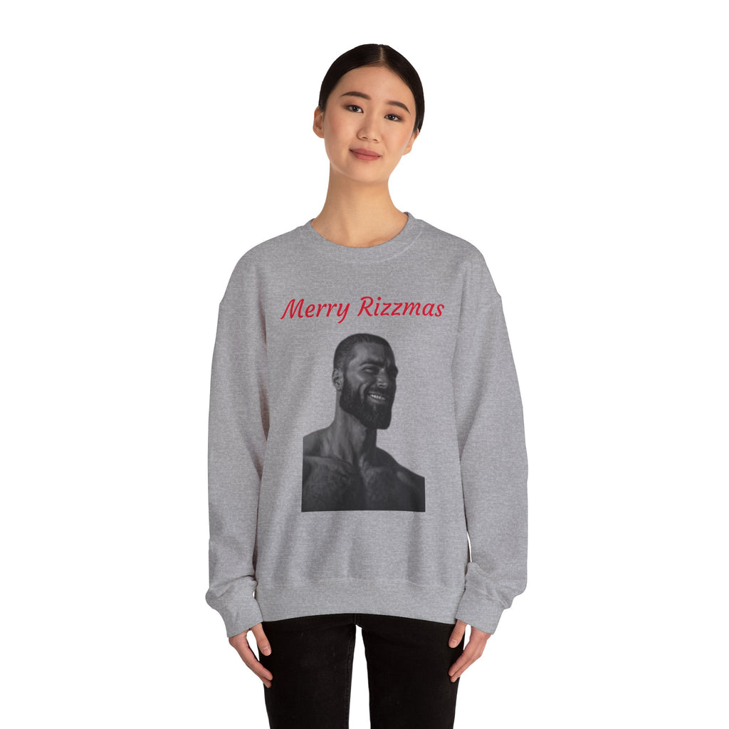 Merry Rizzmas Sweatshirt– Funny Meme Sweatshirt