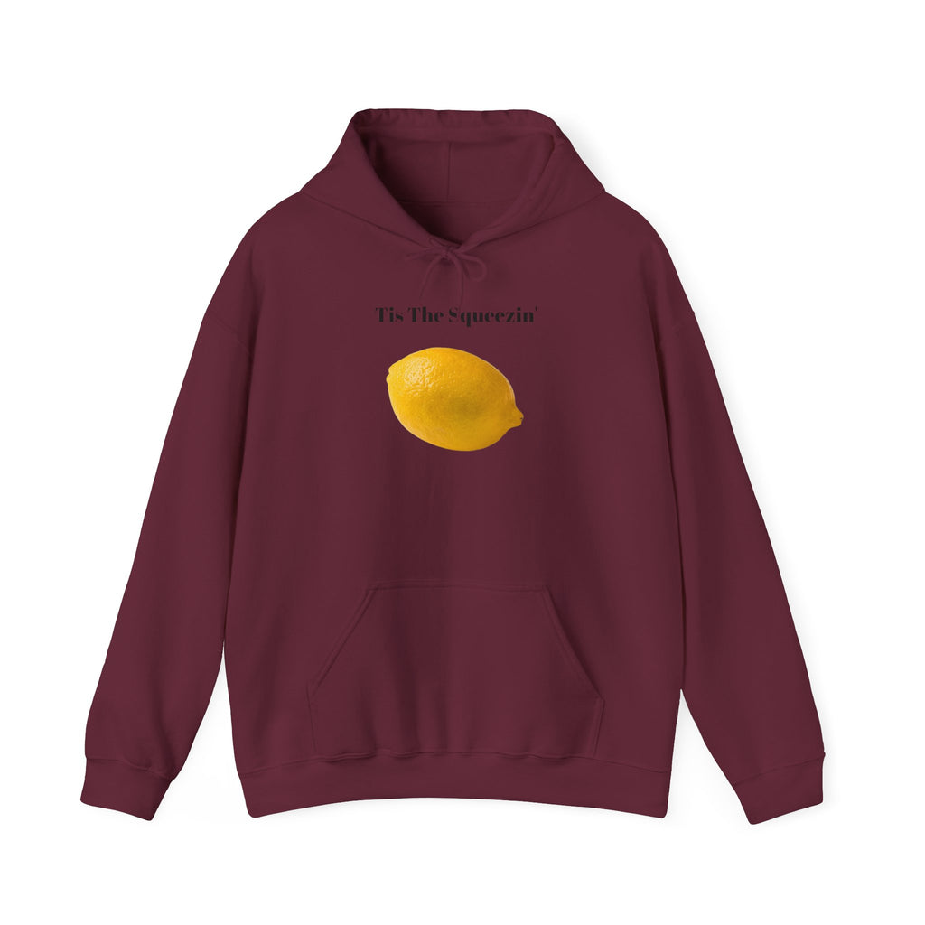 Tis The Squeezin' Hoodie – Funny Holidays Joke Hoodie