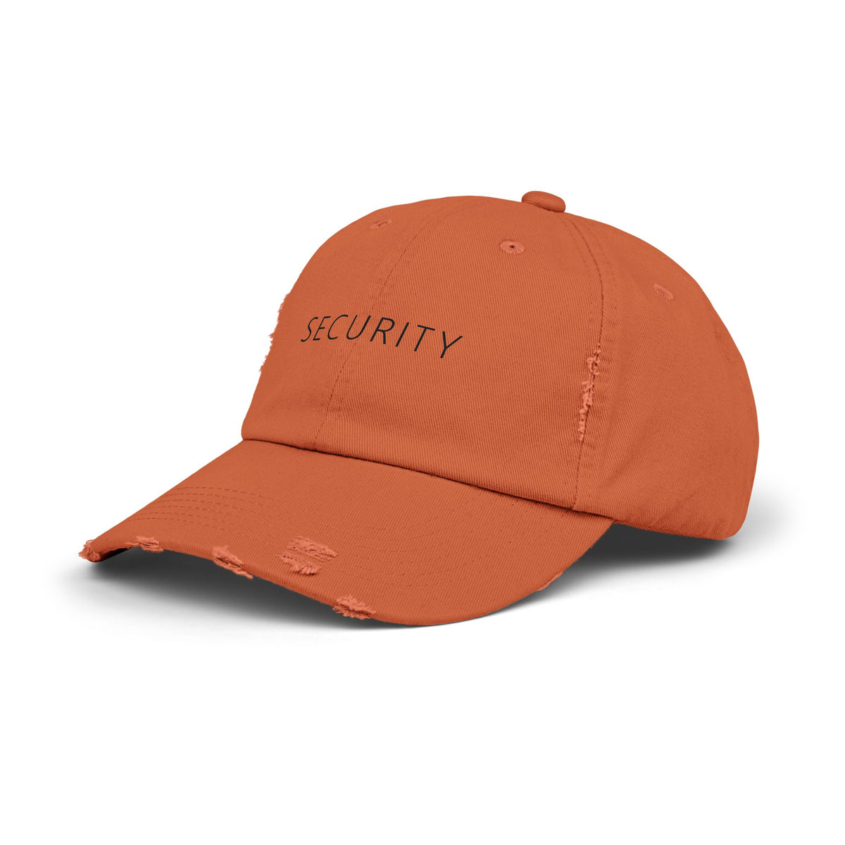 Security Hat – Funny Deadpan Gag Gift Distressed Dad Hat