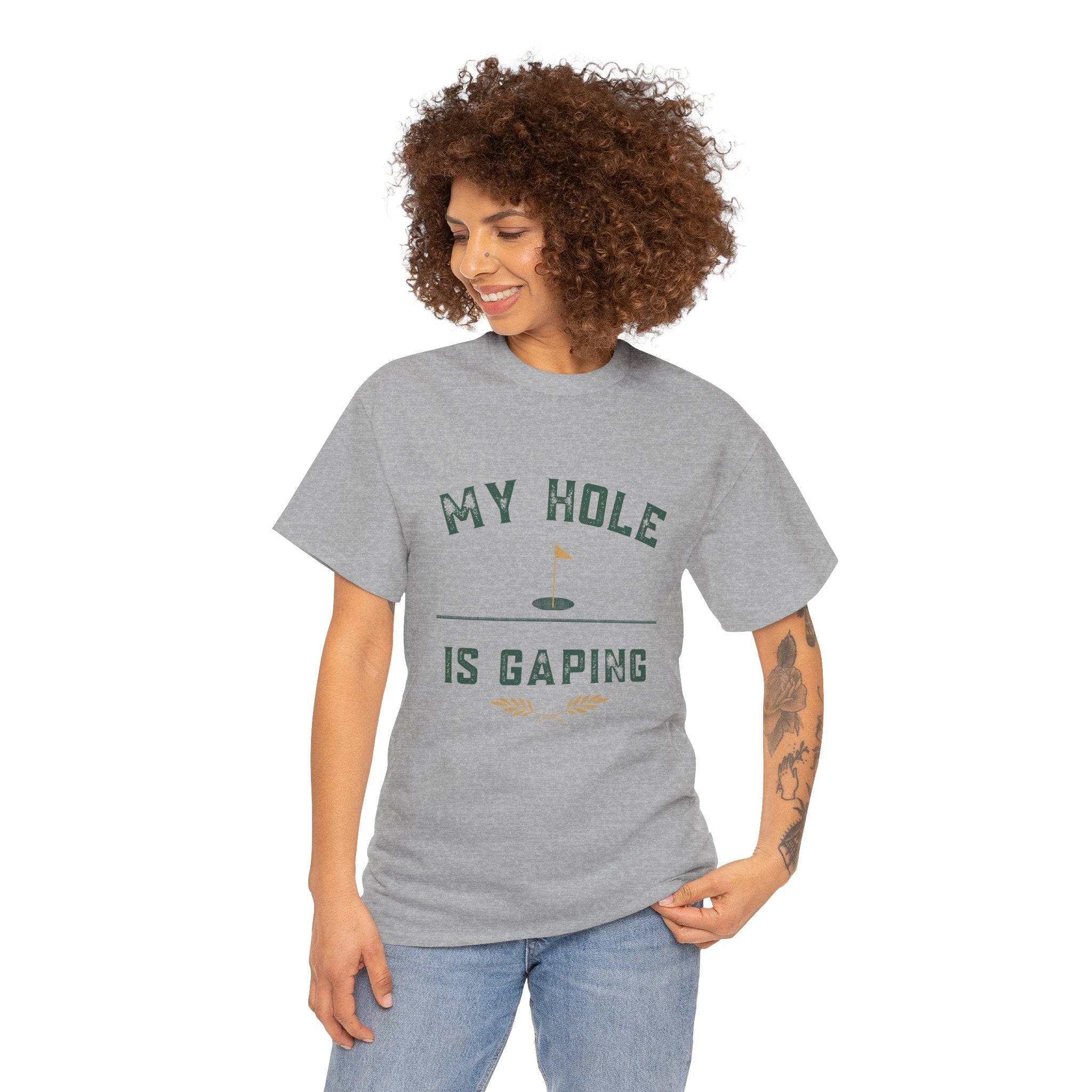 My Hole Is Gaping Shirt – Funny Golf Double Entendre T-Shirt