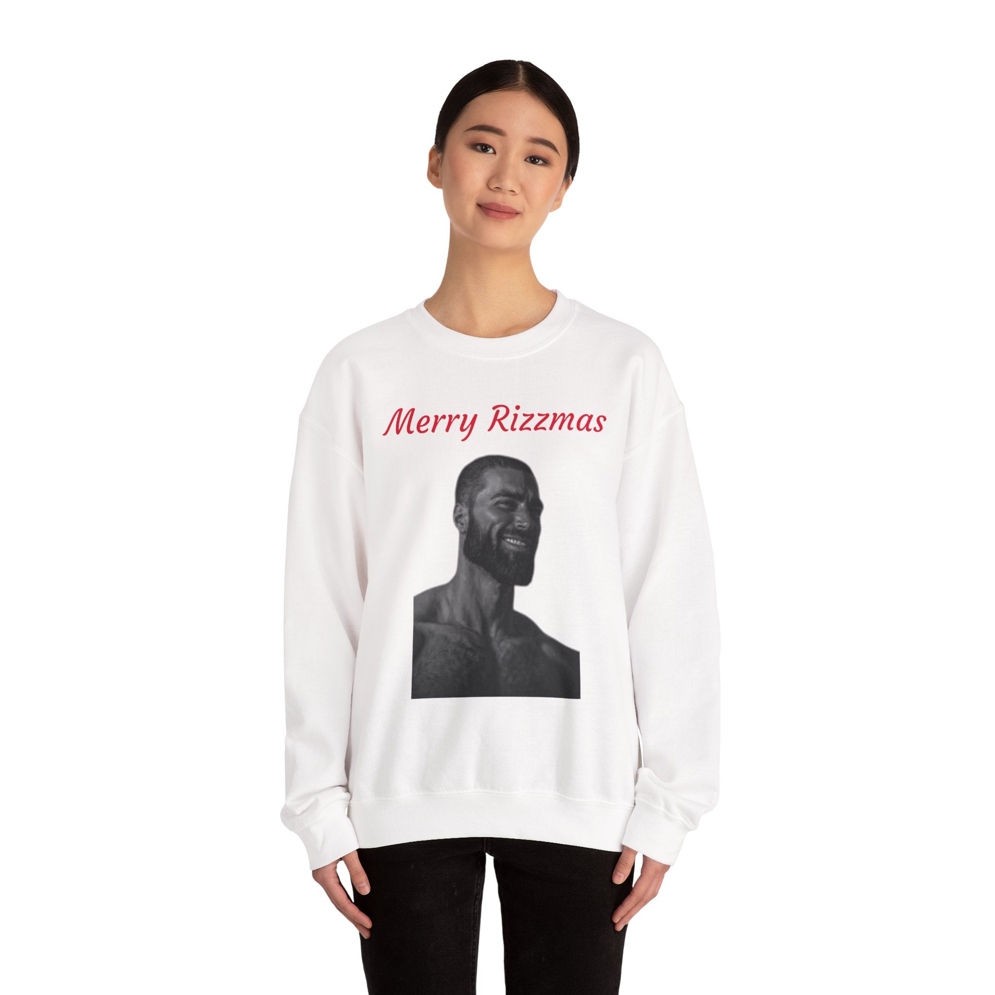 Merry Rizzmas Sweatshirt– Funny Meme Sweatshirt
