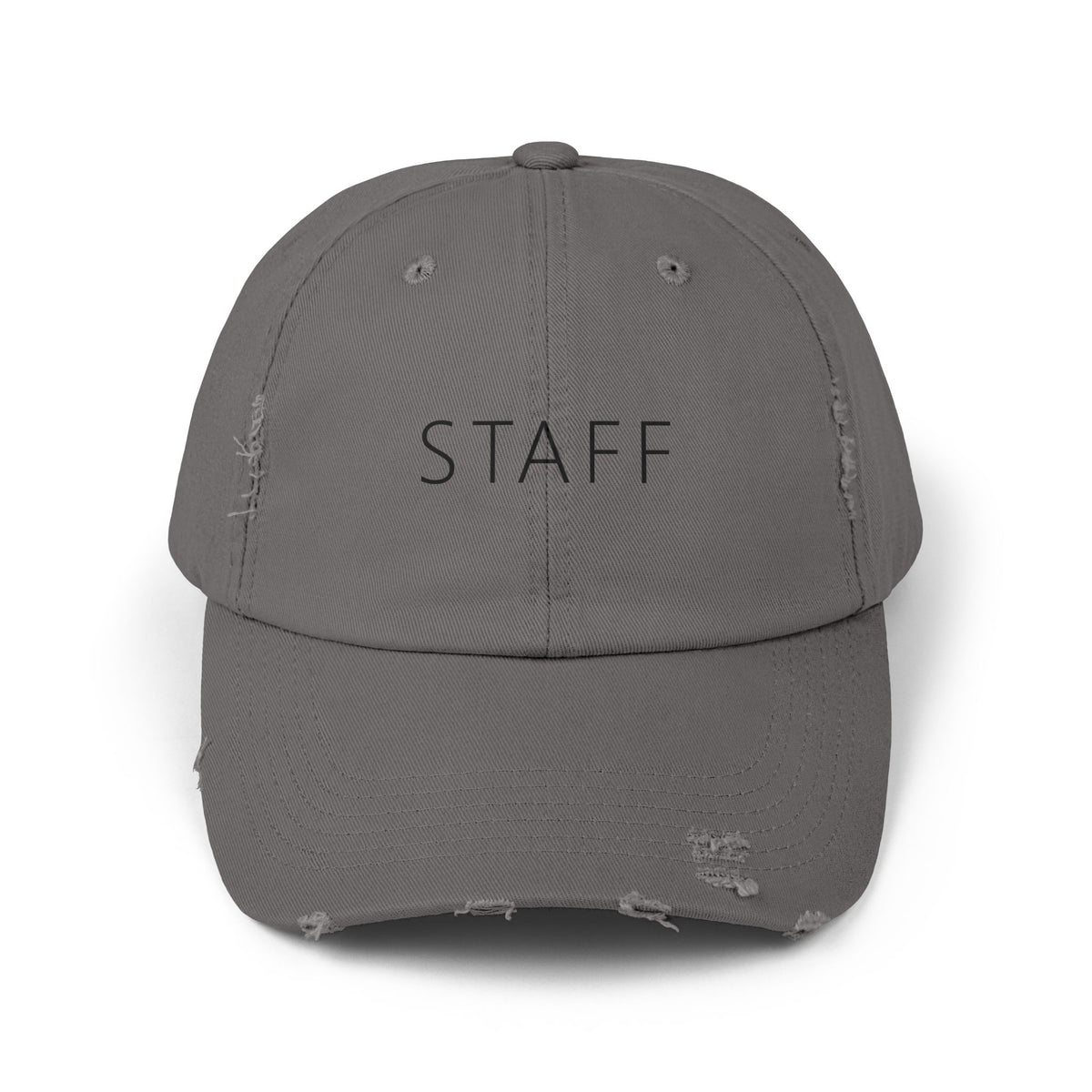 Staff Hat – Funny Deadpan Gag Gift Distressed Dad Hat