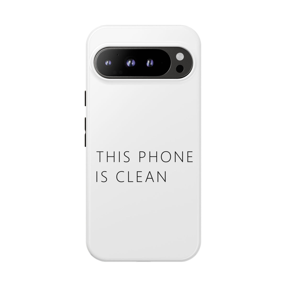 This Phone Is Clean Phone Case – Funny Deadpan Gag Gift Phone Case