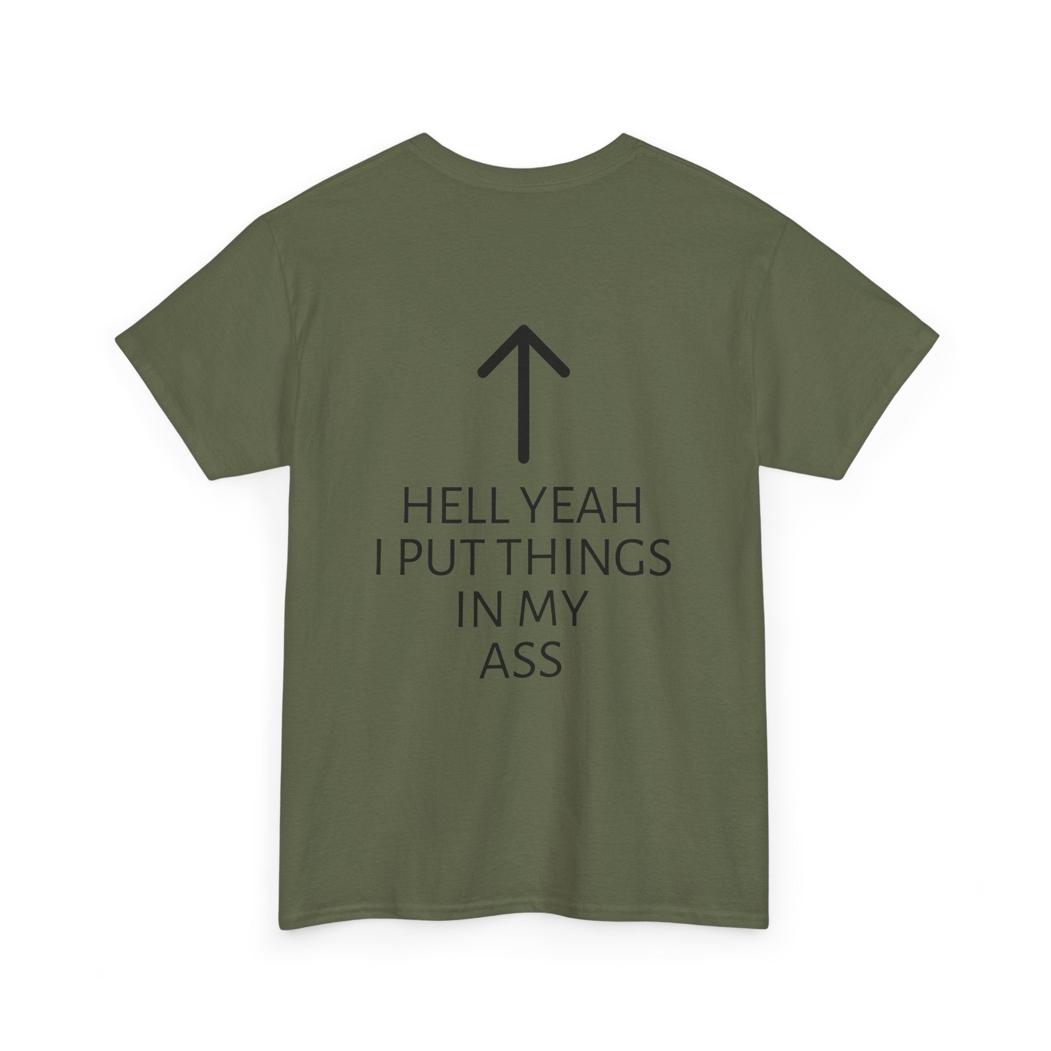 HYIPTIMA Heavy Cotton Graphic T-Shirt - Bold Humor Statement Tee