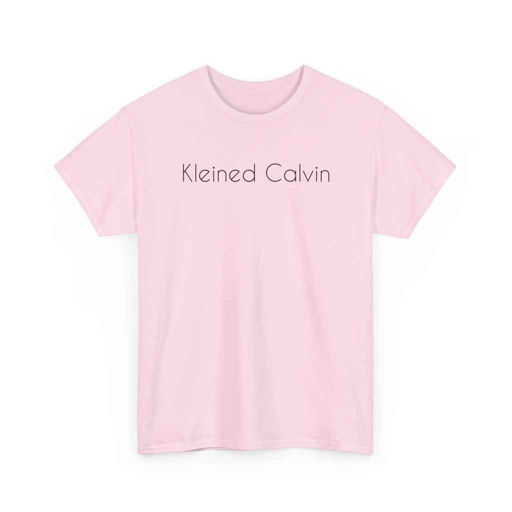 Kleined Calvin Parody Graphic Tee - Funny Heavy Cotton Streetwear Shirt