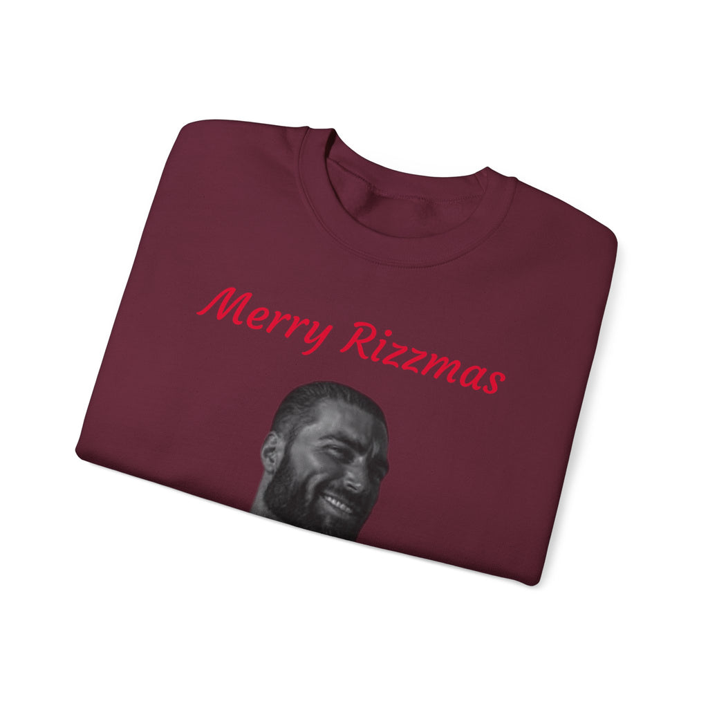 Merry Rizzmas Sweatshirt– Funny Meme Sweatshirt