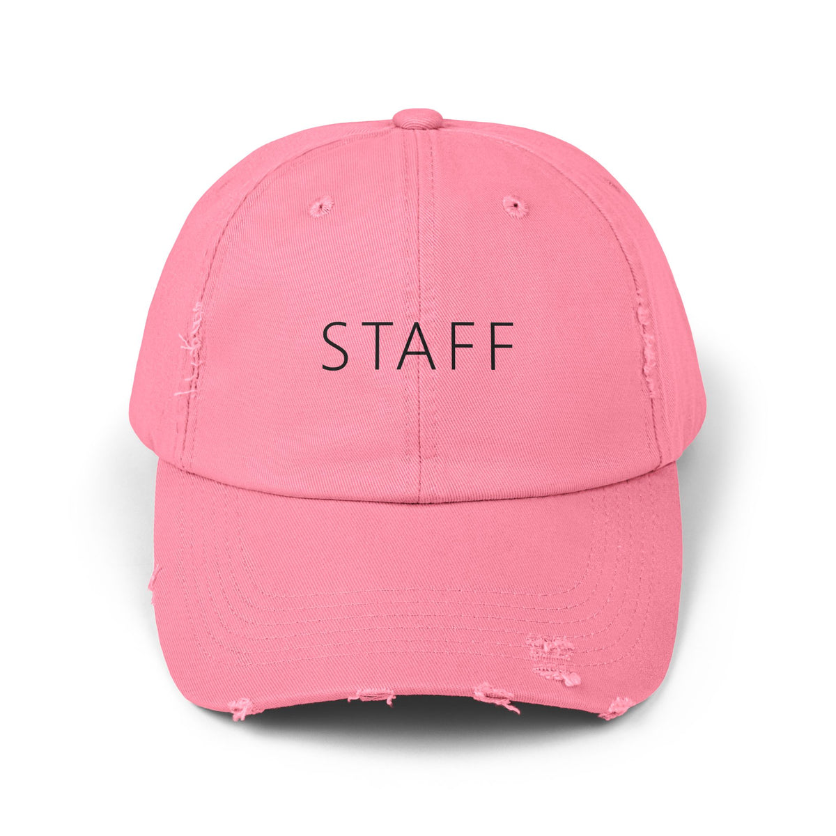 Staff Hat – Funny Deadpan Gag Gift Distressed Dad Hat