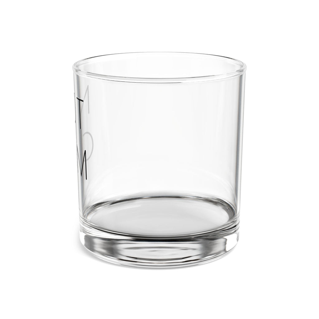 NOT CUM Rocks Glass (10oz) – Funny Adult Gag Gift Whiskey Glass