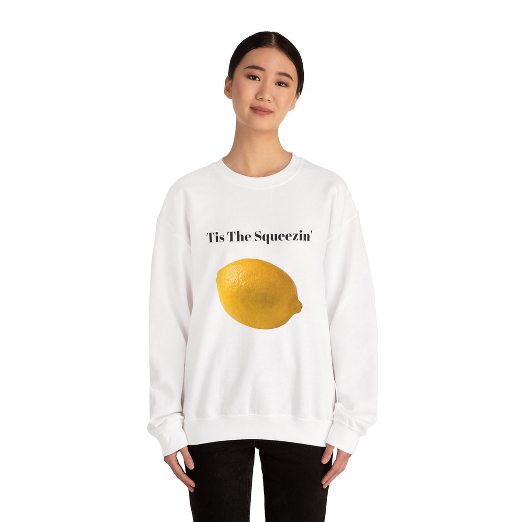 Tis The Squeezin' Sweatshirt– Funny Meme Sweatshirt