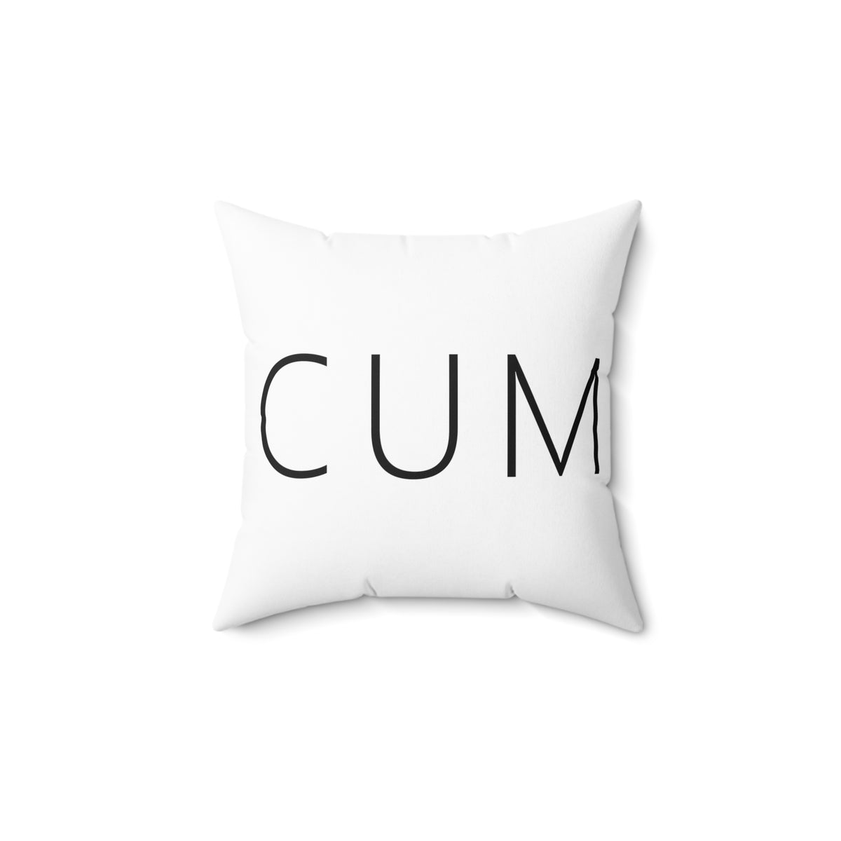 C*m Pillow – Funny Adult Gag Gift Throw Pillow