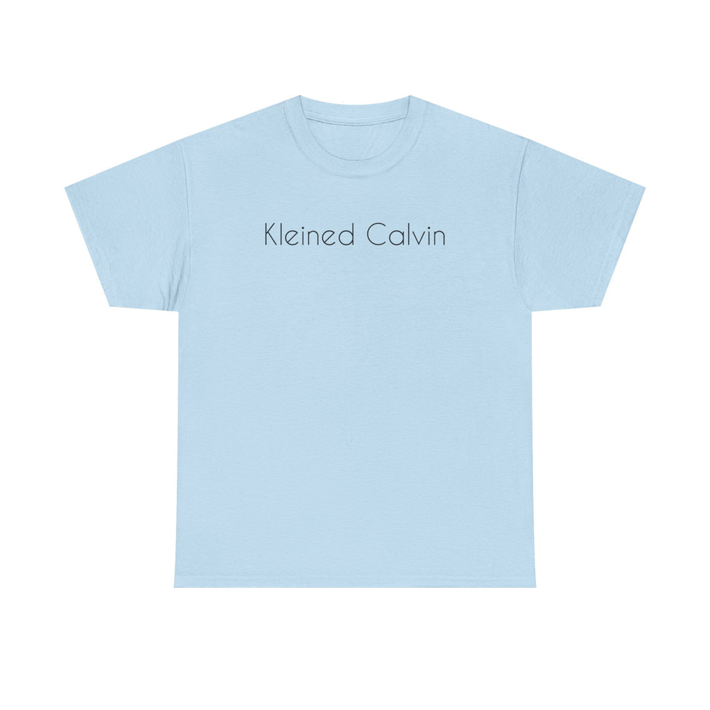 Kleined Calvin Parody Graphic Tee - Funny Heavy Cotton Streetwear Shirt