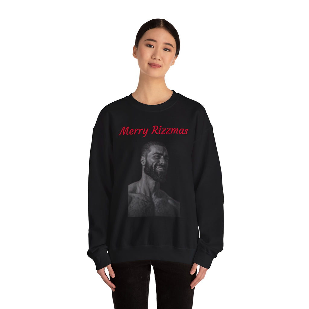 Merry Rizzmas Sweatshirt– Funny Meme Sweatshirt