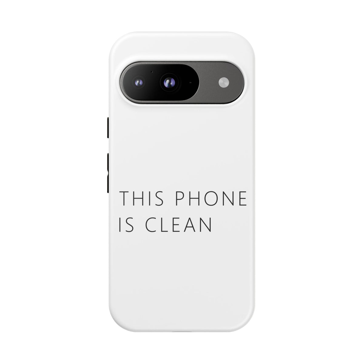 This Phone Is Clean Phone Case – Funny Deadpan Gag Gift Phone Case