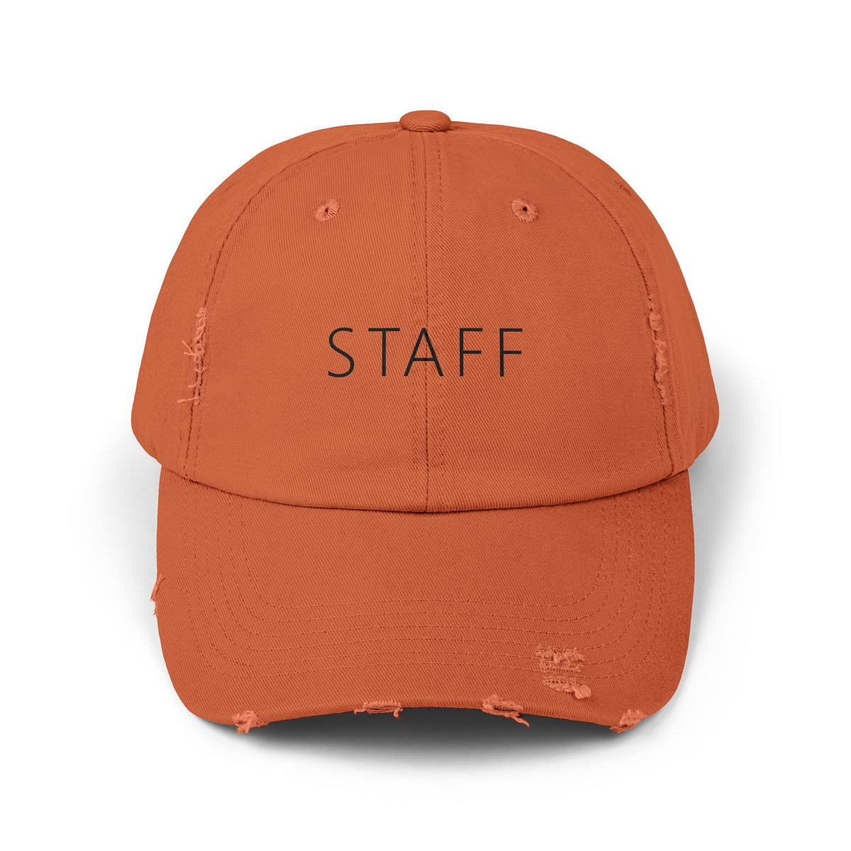 Staff Hat – Funny Deadpan Gag Gift Distressed Dad Hat