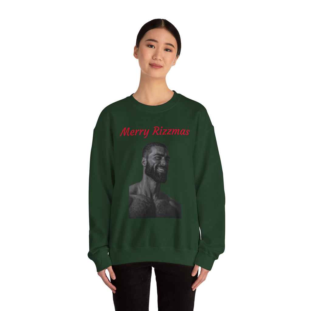 Merry Rizzmas Sweatshirt– Funny Meme Sweatshirt