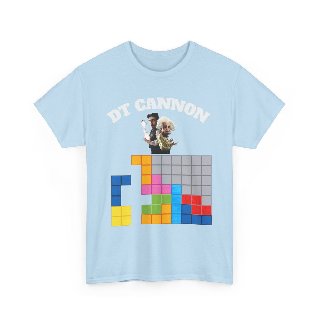 DT Cannon T-Shirt - Funny TETRIS Einstein Tee
