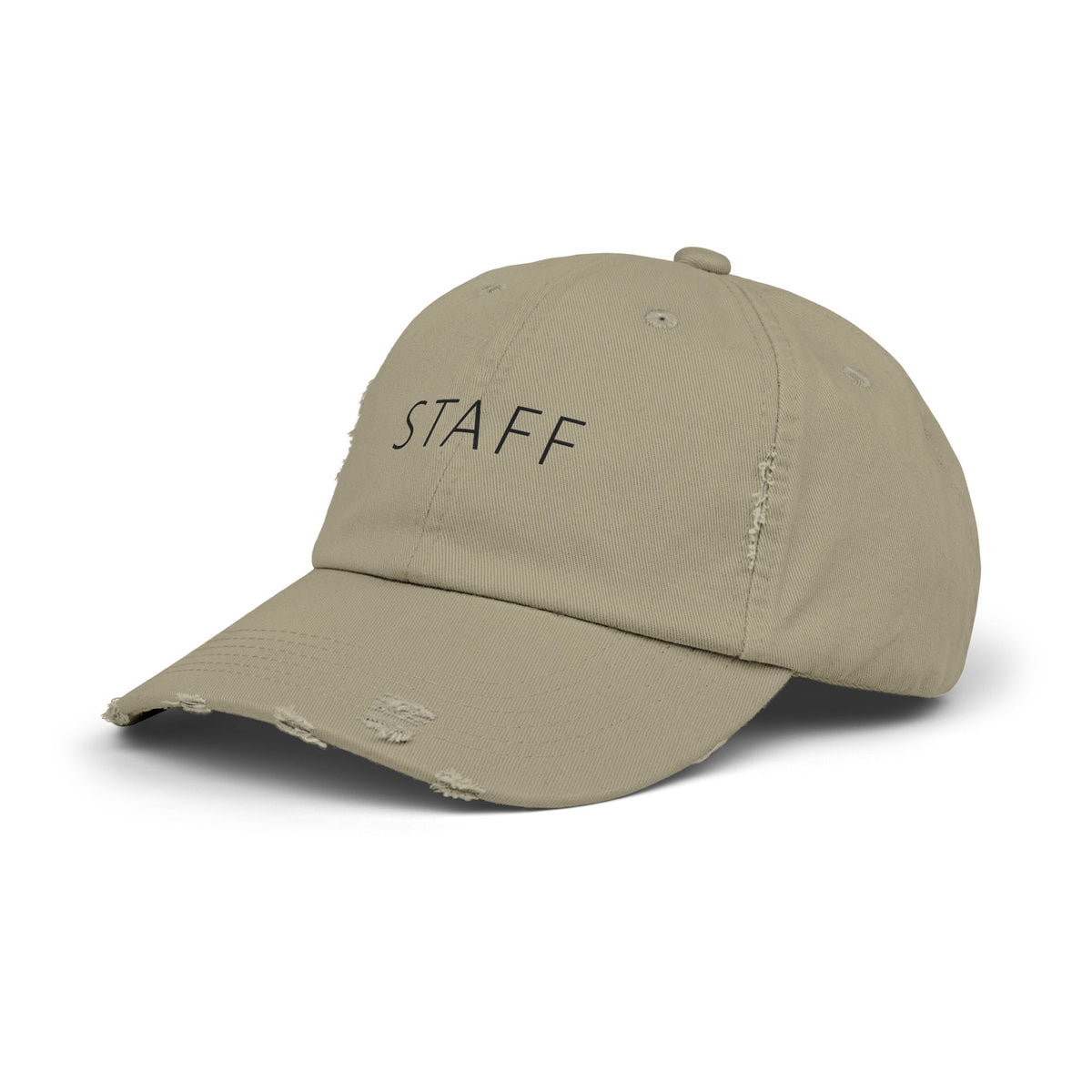 Staff Hat – Funny Deadpan Gag Gift Distressed Dad Hat