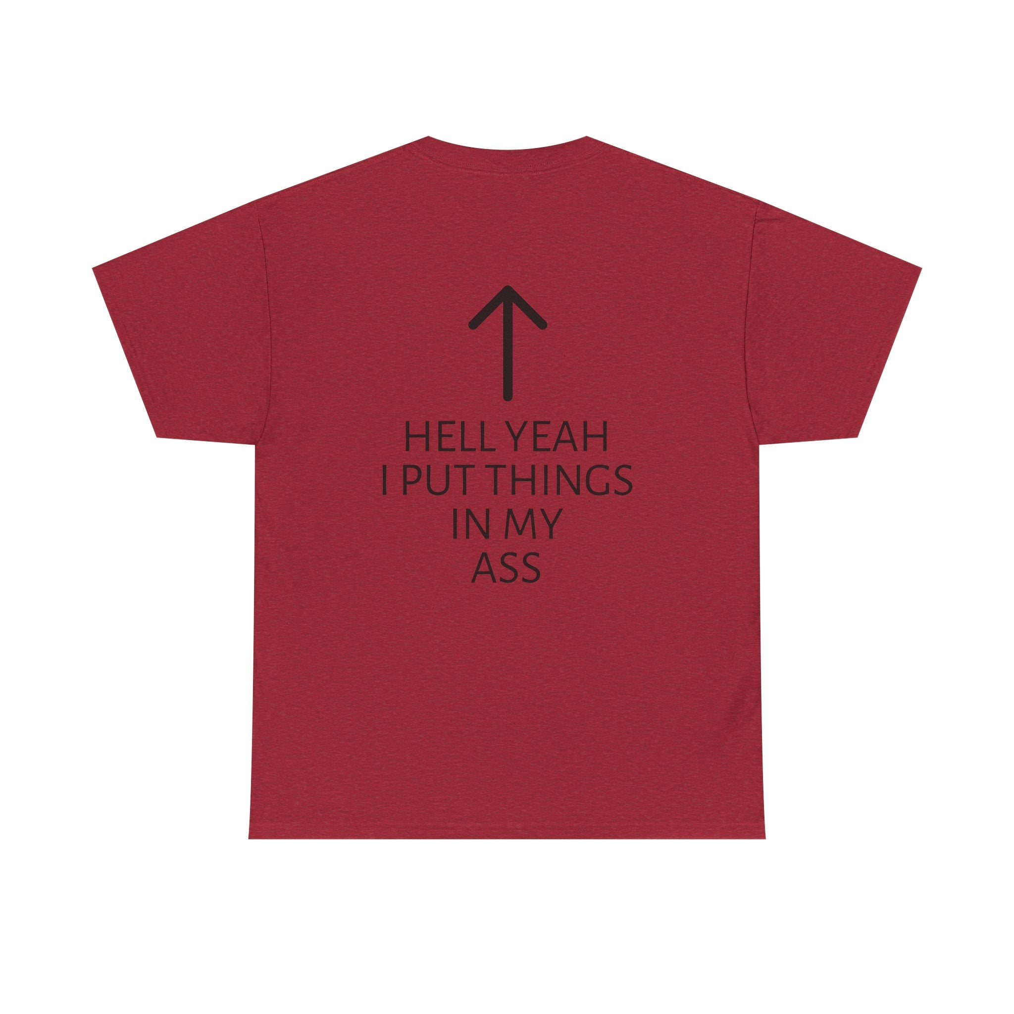 HYIPTIMA Heavy Cotton Graphic T-Shirt - Bold Humor Statement Tee
